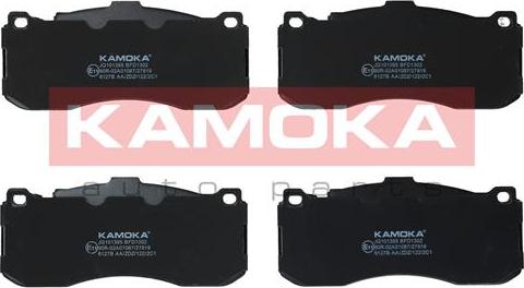 Kamoka JQ101395 - Kit pastiglie freno, Freno a disco autozon.pro