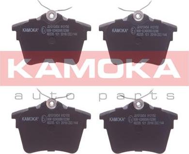 Kamoka JQ1013454 - Kit pastiglie freno, Freno a disco autozon.pro