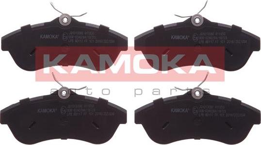 Kamoka JQ1013086 - Kit pastiglie freno, Freno a disco autozon.pro