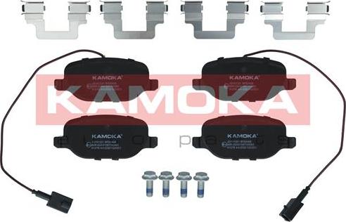 Kamoka JQ101321 - Kit pastiglie freno, Freno a disco autozon.pro