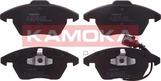 Kamoka JQ1013282 - Kit pastiglie freno, Freno a disco autozon.pro