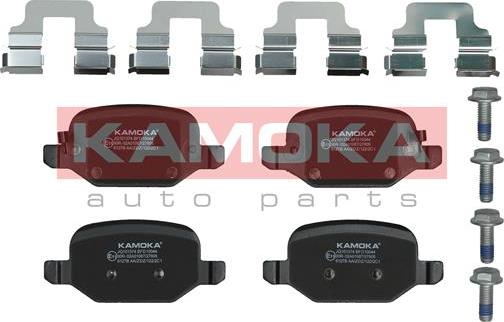 Kamoka JQ101374 - Kit pastiglie freno, Freno a disco autozon.pro