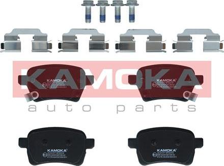 Kamoka JQ101377 - Kit pastiglie freno, Freno a disco autozon.pro