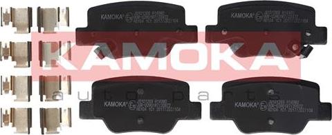 Kamoka JQ101269 - Kit pastiglie freno, Freno a disco autozon.pro