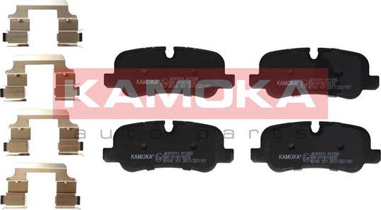 Kamoka JQ101211 - Kit pastiglie freno, Freno a disco autozon.pro