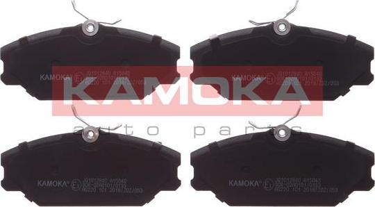 Kamoka JQ1012840 - Kit pastiglie freno, Freno a disco autozon.pro