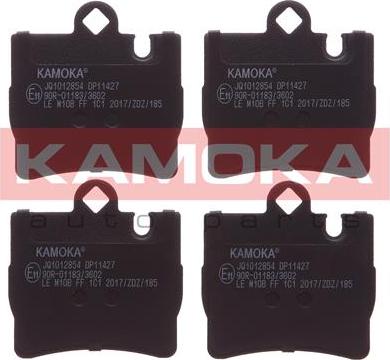 Kamoka JQ1012854 - Kit pastiglie freno, Freno a disco autozon.pro