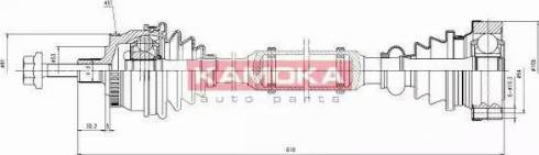 Kamoka VW1138923A - Albero motore / Semiasse autozon.pro