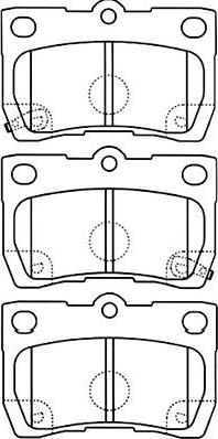 Kavo Parts BP-9099 - Kit pastiglie freno, Freno a disco autozon.pro