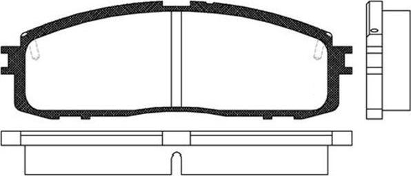 Kavo Parts BP-9048 - Kit pastiglie freno, Freno a disco autozon.pro