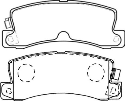 Kavo Parts BP-9059 - Kit pastiglie freno, Freno a disco autozon.pro