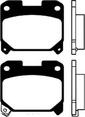 Kavo Parts BP-9056 - Kit pastiglie freno, Freno a disco autozon.pro