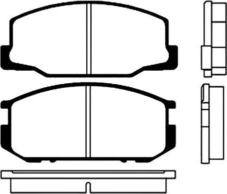 HELLA T3056 - Kit pastiglie freno, Freno a disco autozon.pro