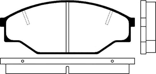 Kavo Parts BP-9010 - Kit pastiglie freno, Freno a disco autozon.pro