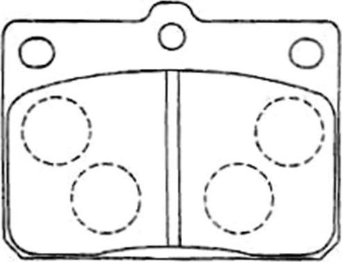 Kavo Parts BP-9089 - Kit pastiglie freno, Freno a disco autozon.pro