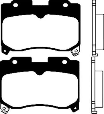 Kavo Parts BP-9034 - Kit pastiglie freno, Freno a disco autozon.pro