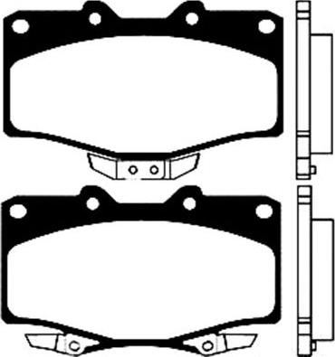 Kavo Parts BP-9036 - Kit pastiglie freno, Freno a disco autozon.pro