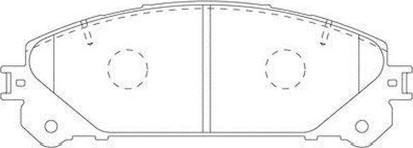 Kavo Parts BP-9140 - Kit pastiglie freno, Freno a disco autozon.pro