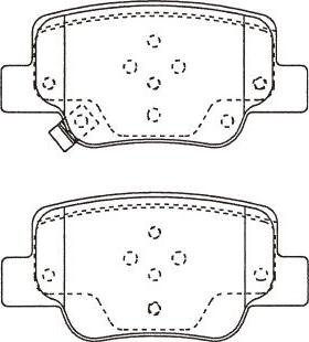 Kavo Parts BP-9147 - Kit pastiglie freno, Freno a disco autozon.pro