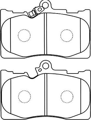 Kavo Parts BP-9102 - Kit pastiglie freno, Freno a disco autozon.pro