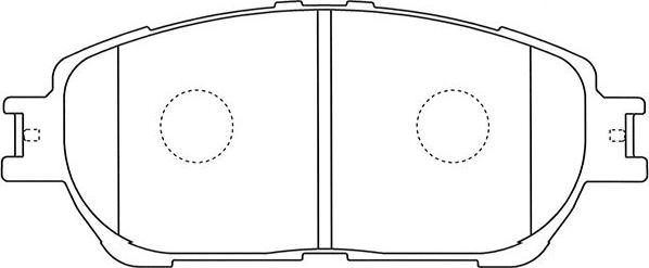 Kavo Parts BP-9130 - Kit pastiglie freno, Freno a disco autozon.pro