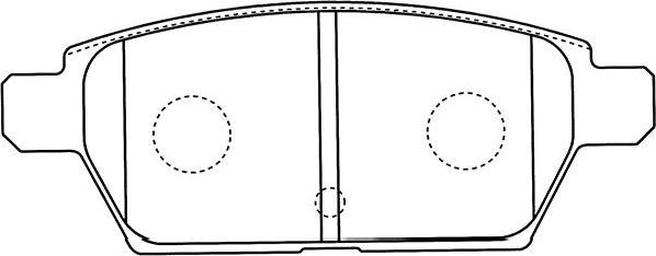 Kavo Parts BP-4568 - Kit pastiglie freno, Freno a disco autozon.pro