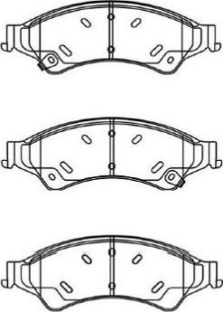 Kavo Parts BP-4583 - Kit pastiglie freno, Freno a disco autozon.pro