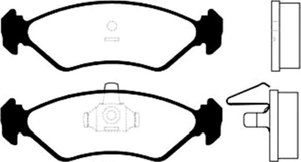 Kavo Parts BP-4528 - Kit pastiglie freno, Freno a disco autozon.pro