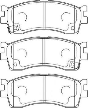 Kavo Parts BP-4007 - Kit pastiglie freno, Freno a disco autozon.pro