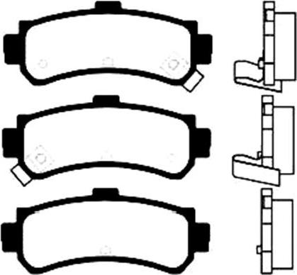 BENDIX 572398 - Kit pastiglie freno, Freno a disco autozon.pro