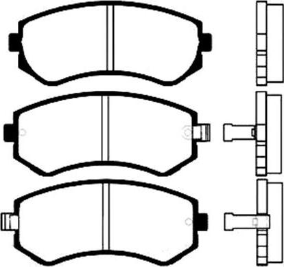 HELLA T3115 - Kit pastiglie freno, Freno a disco autozon.pro