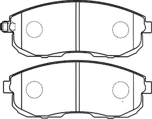 Kavo Parts BP-6567 - Kit pastiglie freno, Freno a disco autozon.pro