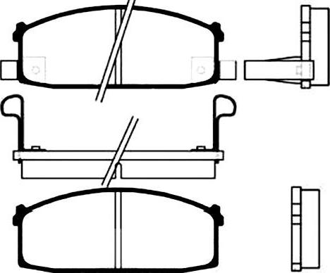 Kavo Parts BP-6509 - Kit pastiglie freno, Freno a disco autozon.pro