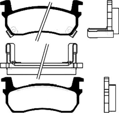 Kavo Parts BP-6519 - Kit pastiglie freno, Freno a disco autozon.pro