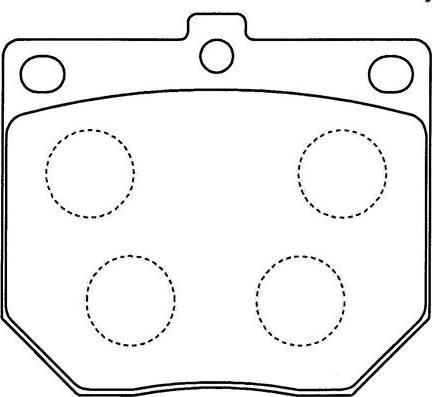 Kavo Parts BP-6585 - Kit pastiglie freno, Freno a disco autozon.pro