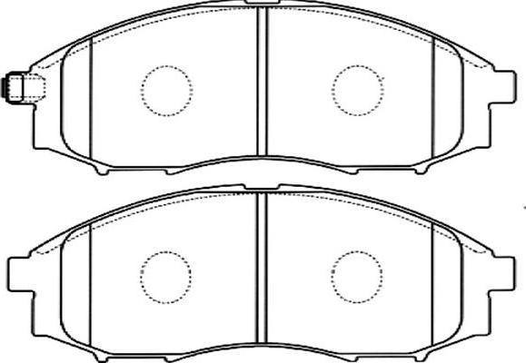 Kavo Parts BP-6581 - Kit pastiglie freno, Freno a disco autozon.pro