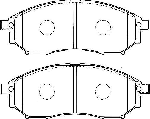 Kavo Parts BP-6583 - Kit pastiglie freno, Freno a disco autozon.pro