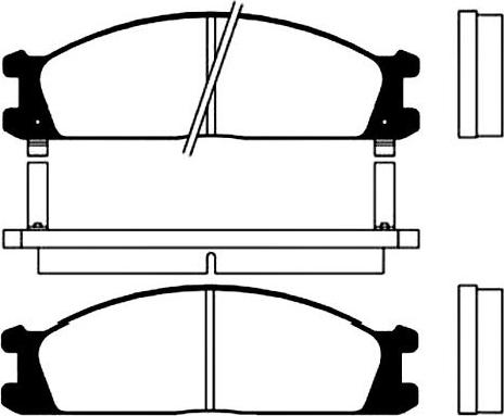 Kavo Parts BP-6520 - Kit pastiglie freno, Freno a disco autozon.pro