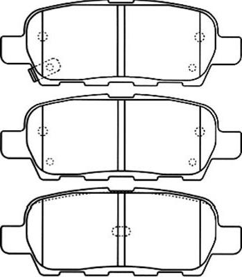 Kavo Parts BP-6571 - Kit pastiglie freno, Freno a disco autozon.pro