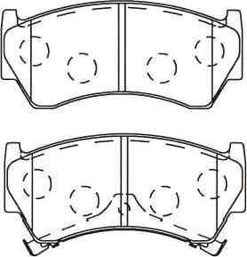 BENDIX 572396 - Kit pastiglie freno, Freno a disco autozon.pro