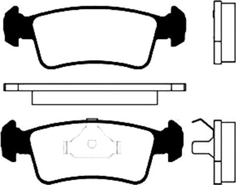 Kavo Parts BP-8507 - Kit pastiglie freno, Freno a disco autozon.pro