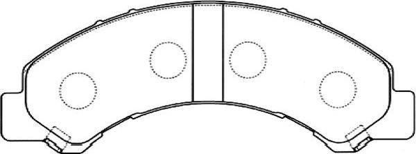 Kavo Parts BP-3513 - Kit pastiglie freno, Freno a disco autozon.pro