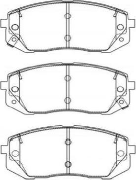 Kavo Parts BP-3056 - Kit pastiglie freno, Freno a disco autozon.pro