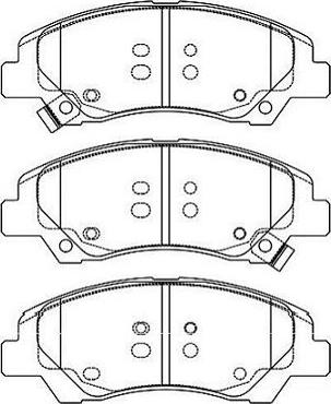 Kavo Parts BP-3052 - Kit pastiglie freno, Freno a disco autozon.pro