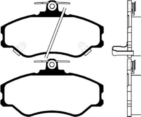 Kavo Parts BP-3006 - Kit pastiglie freno, Freno a disco autozon.pro