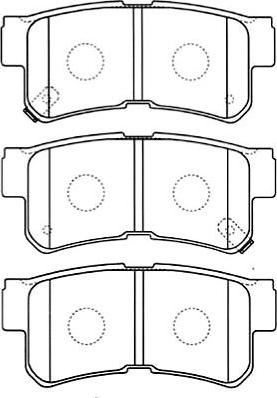 Kavo Parts BP-3019 - Kit pastiglie freno, Freno a disco autozon.pro