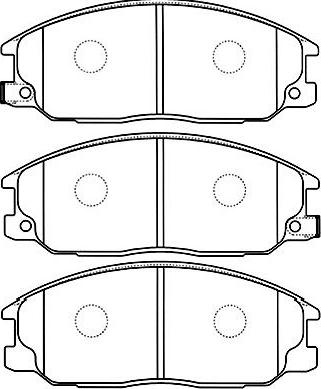 Kavo Parts BP-3028 - Kit pastiglie freno, Freno a disco autozon.pro