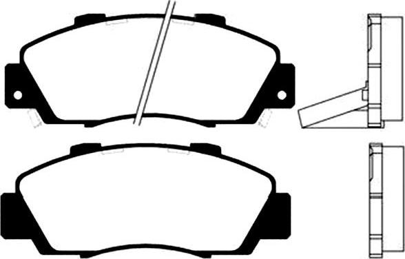 Kavo Parts BP-2019 - Kit pastiglie freno, Freno a disco autozon.pro