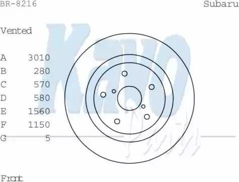 BENDIX 520411 - Discofreno autozon.pro