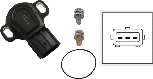 Kavo Parts ETP-4501 - Sensore, Regolazione valvola farfalla autozon.pro